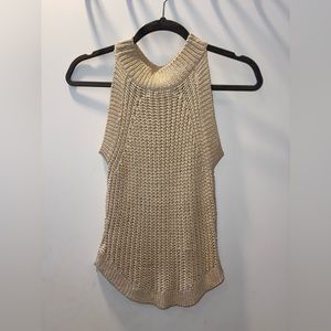 Sweater tank top